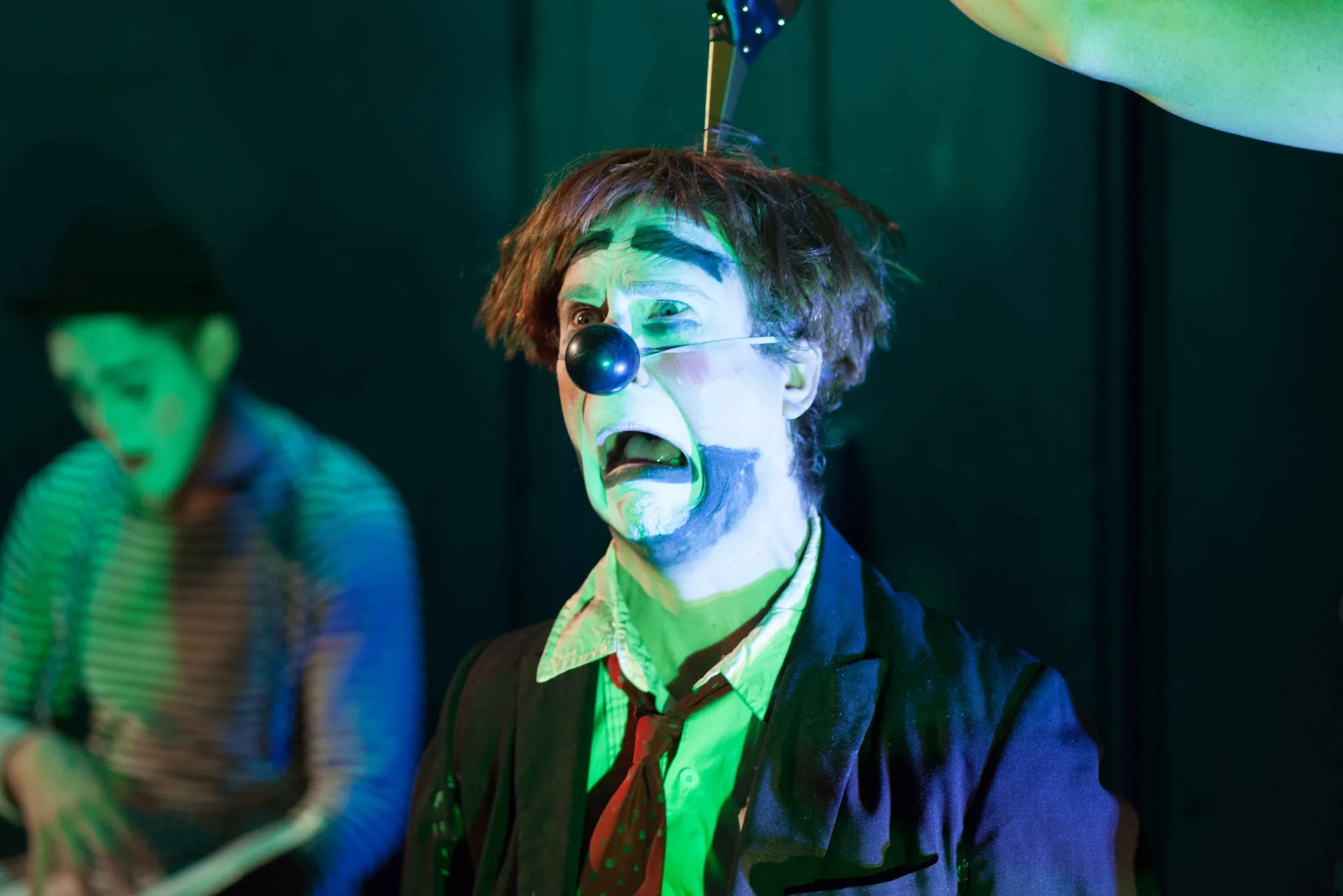 Not Clown - production photograph